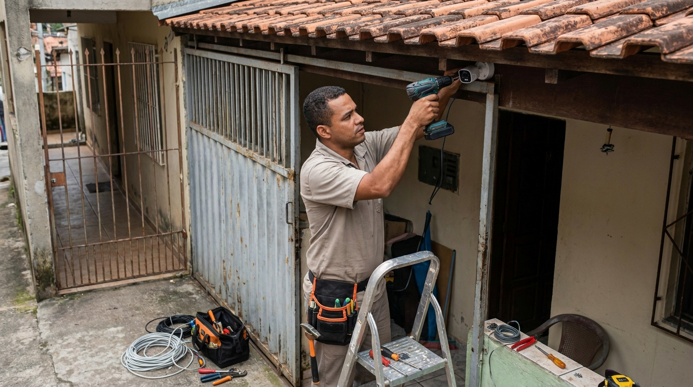 Instalação de Câmeras de Segurança perto de mim em Ipatinga‑MG