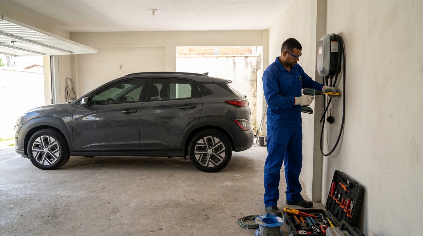 Instalação de Carregador de Carro Elétrico perto de mim em Ipatinga‑MG