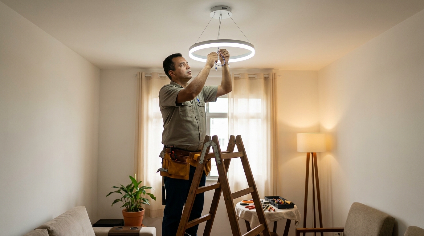 Instalação de Luminárias perto de mim em Ipatinga‑MG