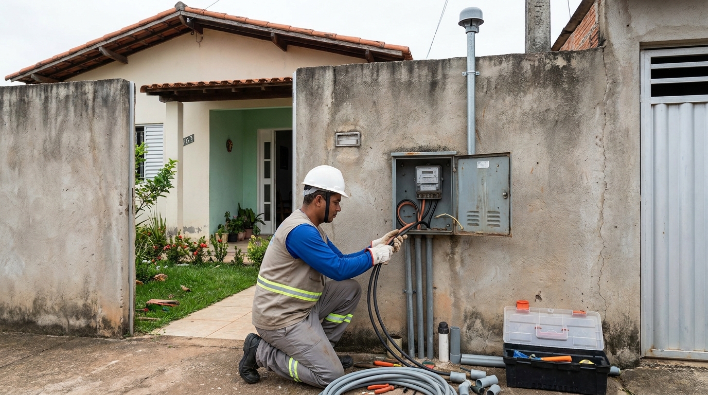 Instalação de Padrão de Energia perto de mim em Ipatinga‑MG